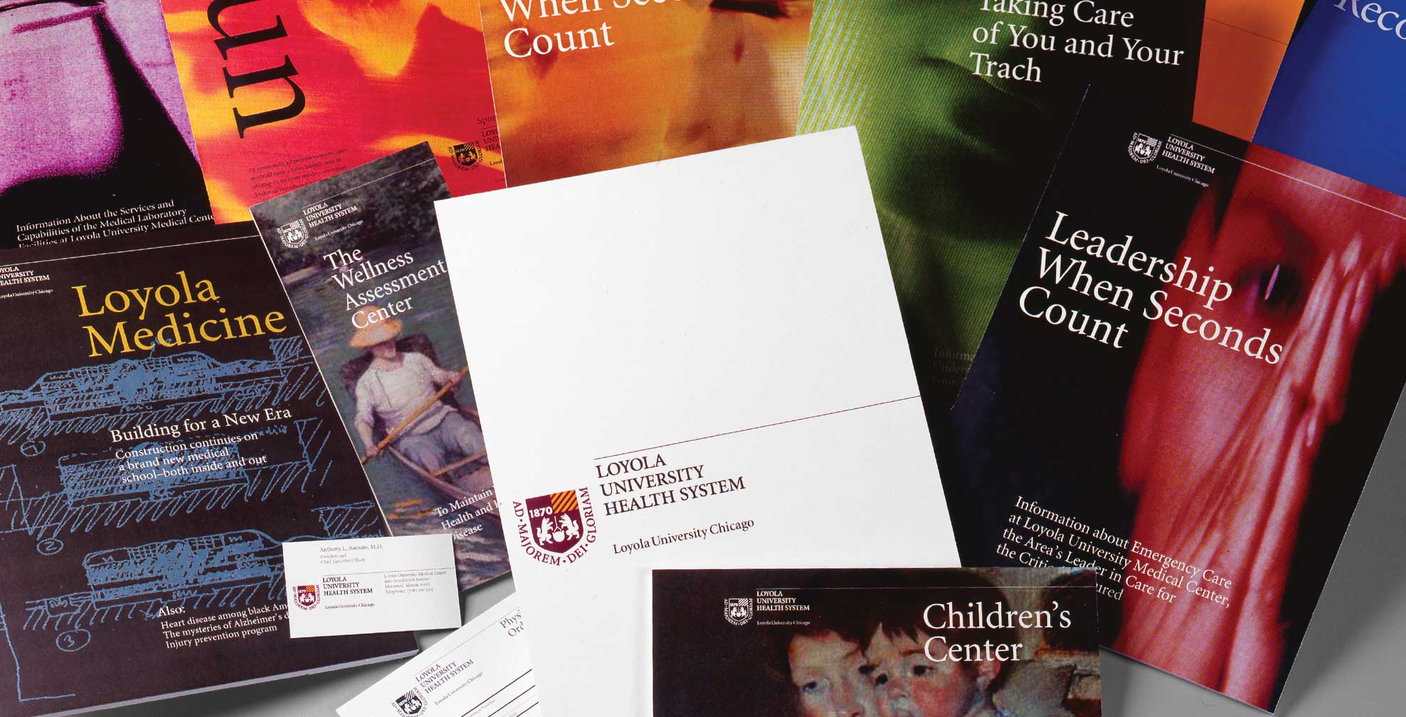 loyola-university-health-system_brochures.jpg Art Direction by: Bart Crosby, Crosby Associates